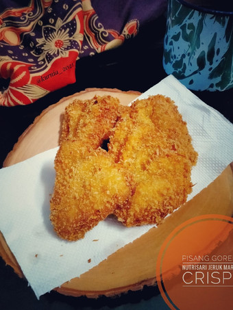 Cara Gampang Menyiapkan Pisang Goreng Nutrisari Jeruk Maroko Crispy Wajib Dicoba