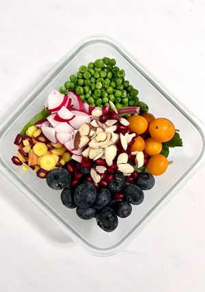 Una foto de Ensalada Arcoíris de Gratitud