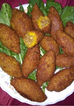 صورة لوصفة الكبة العراقية بالايادي المصرية