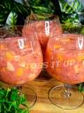 No Flame 2 Minutes Nutritional Gond Katira And Mix Fruit Smoothie With Basil Seeds