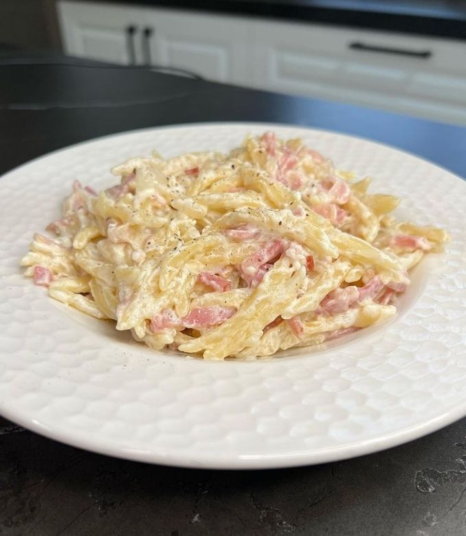 Foto principal de Pasta Bacon y Philadelphia