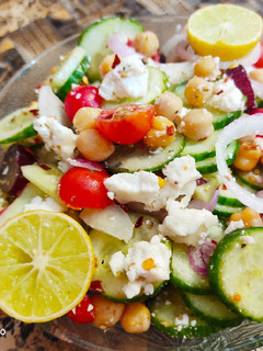 A picture of Cucumber salad.
