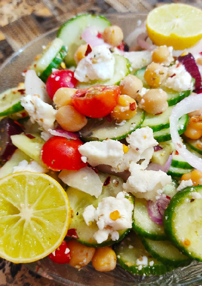 A picture of Cucumber salad.