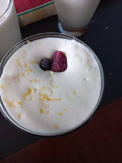 Una foto de Postre de limón