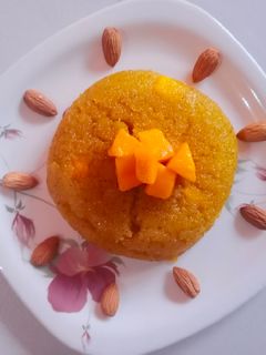 मँगो शिरा (mango sheera recipe in marathi) रेसिपी चे मुख्य फोटो