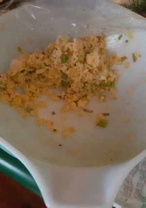 A picture of Rice salad.