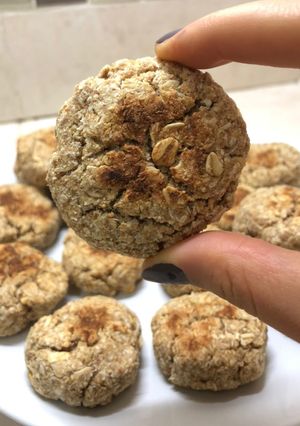Una foto de Galletitas de coco 🥥 🌴💚