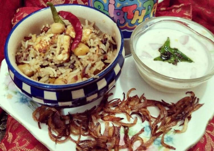 Recipe of Quick Kabuli Chana Biryani