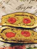 Berinjela ao molho pesto