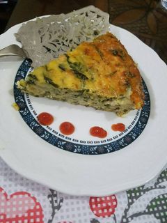 Foto resep Chicken spinach quiche