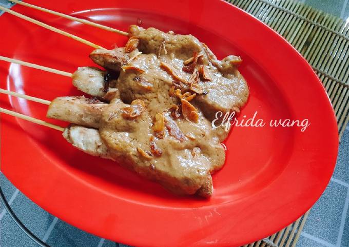 Sate khas Senayan (modifikasi resep Willgoz kitchen)