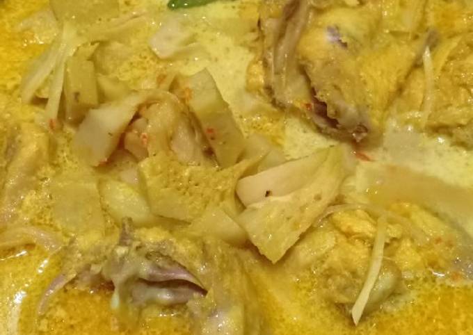 Anti Ribet, Bikin Sayur nangka muda + tulang ayam Wajib Dicoba