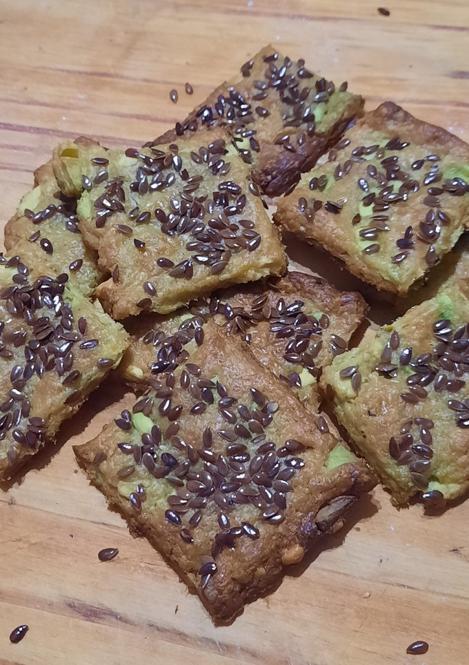 Una foto de Crackers de palta (galletitas)