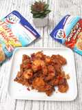 Udang Telur asin krispy
