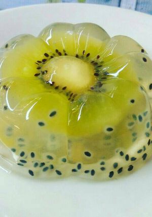 Foto resep Puding Kiwi