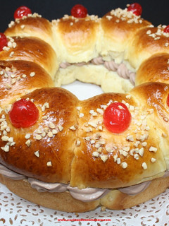 Una foto de Roscón de reyes de otra forma