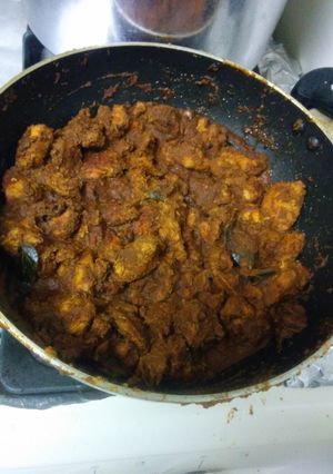 A picture of Chicken perattu.