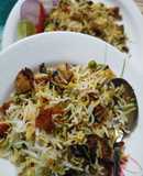 Hyderabadi veg dum biryani