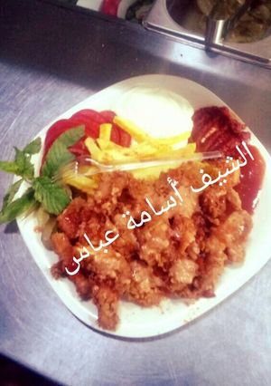 صورة لوصفة دجاج سبايسي المقرمش