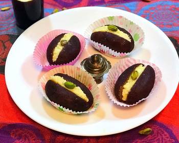 Fast Cooking Methods Homemade Malai Jamun without Maida  White Sugar Savory Delicious