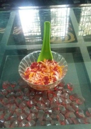 A picture of Tricolour salad.