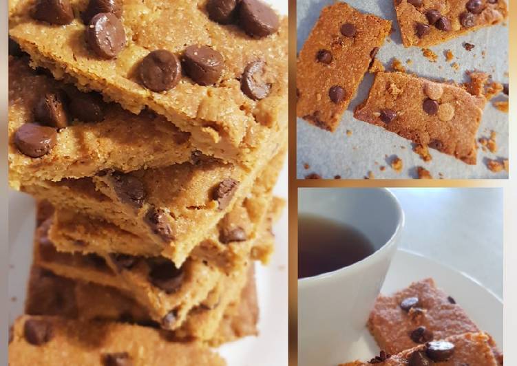 Giant Peanut Butter Cookie Bar