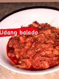 Udang balado fresh