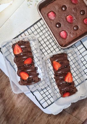 Foto resep 52. Chocolate Almond Cake Low Karbo, No Mentega