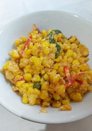 Foto resep Jagung crispy telur asin 🌽