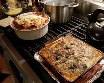 The New Way Serving Recipe Low Carb Lasagna Adaptation Delicious Simple