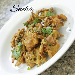 Aloo pyaaz bhajiya A picture of Aloo pyaaz bhajiya.