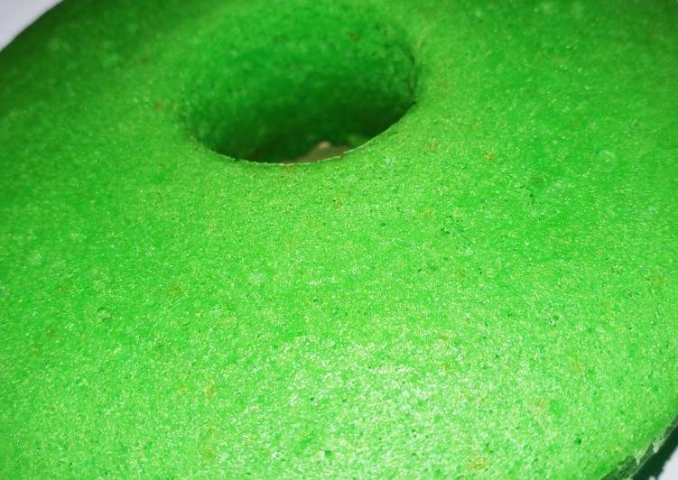 Bolu pandan kukus menul 2π