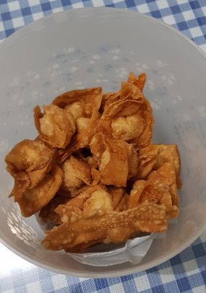 Foto resep Pangsit goreng (non halal)