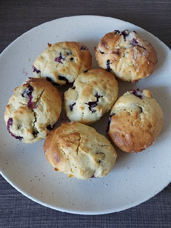 Una foto de Muffins de Arándanos