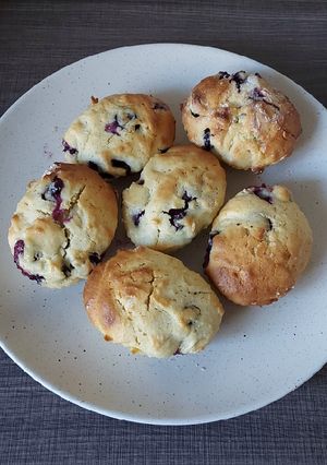 Una foto de Muffins de Arándanos