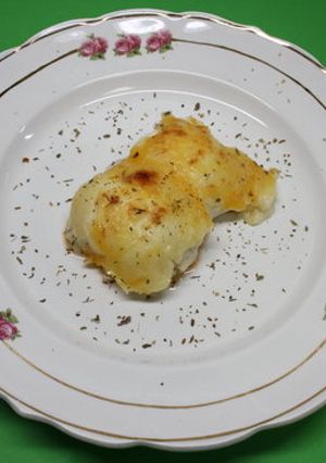 Foto principal de Huevos rellenos con bechamel al horno