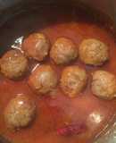 Albóndigas con Chile de árbol