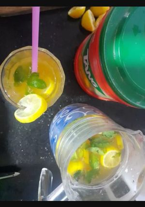 A picture of Orange margarita 🍹.