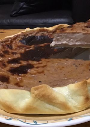 Une photo de Flan à la crème de châtaignes maison