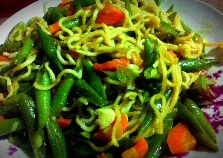 Resep Tumis Buncis Mie Kari yang Lezat