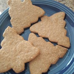 A picture of Cinnamon Shortbread cookies.