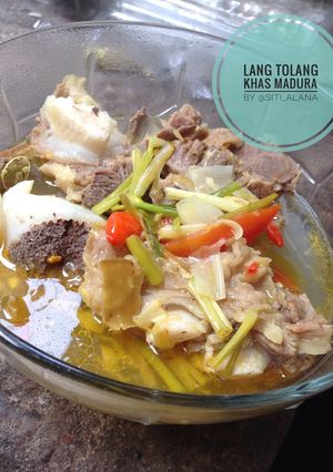 Foto resep Lang tolang khas Maduraku