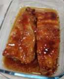 Costelles de porc amb salsa barbacoa i mel