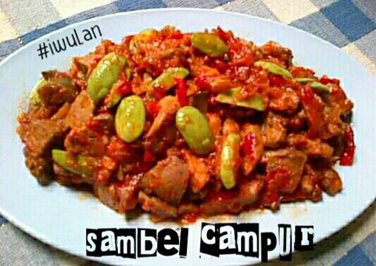 Resep Sambal Goreng Ati Ampela Tempe - Sambal Goreng Hati Sapi Resep