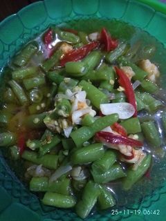 Foto resep Tumis buncis+udang