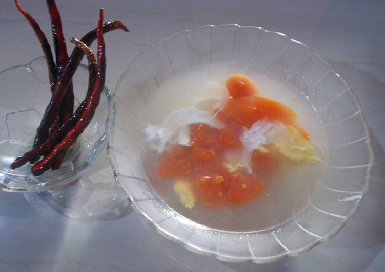 Resep: Sop Telur Tomat Istimewa