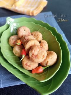 Foto resep Perkedel Tahu Rebon