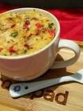 3 Spice Mug Bread Omelette💛💚😋