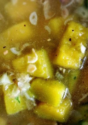 Foto resep Sop Labu Kuning (pumpkin soup)