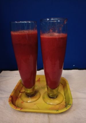 A picture of Carrot juice.